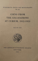 Coins from the Excavations at Curium, 1932-1953