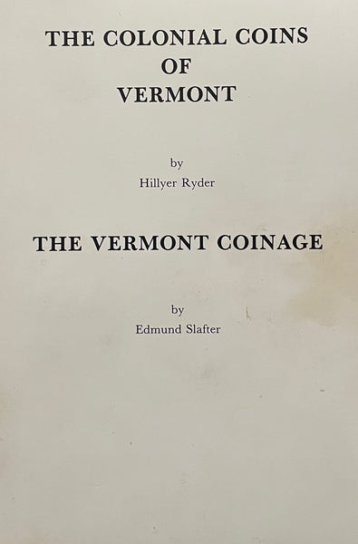 The Colonial Coins of Vermont