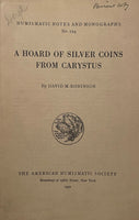 A Hoard of Silver Coins from Carystus