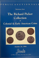 The Richard Picker Collection of Colonial & Early American Coins